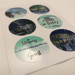 winter in tbay stickers beautiful