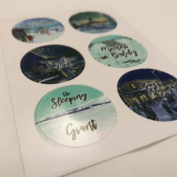 winter in tbay stickers beautiful