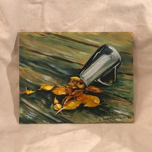 The Treasure Pot, Acrylic on Wooden Board Original Painting